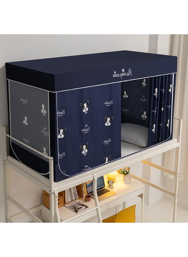 73Hours New Student Mosquito Net Upper And Lower Bunk Bed Type Shading Dust-proof Dormitory Bedroom Single Privacy Bed Curtain Bed Curtain Wholesale - Image 1