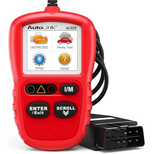 Autel Autolink Al329(Upgraded AL319) Code Reader OBDII Scanner - Image 1