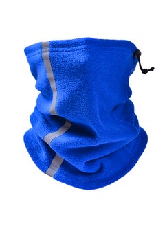 Winter Fleece Neck Warmer Reflective Neck Gaiter Skiing Windproof Ski Neck Gaiter