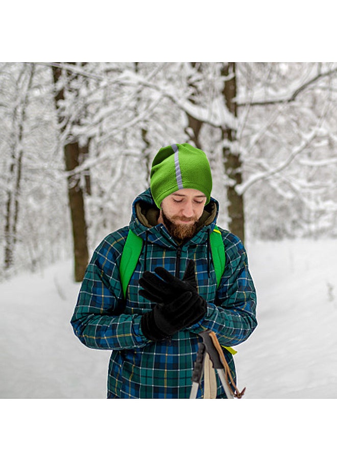 Generic - Winter Fleece Neck Warmer Reflective Neck Gaiter Skiing Windproof Ski Neck Gaiter - Image 1