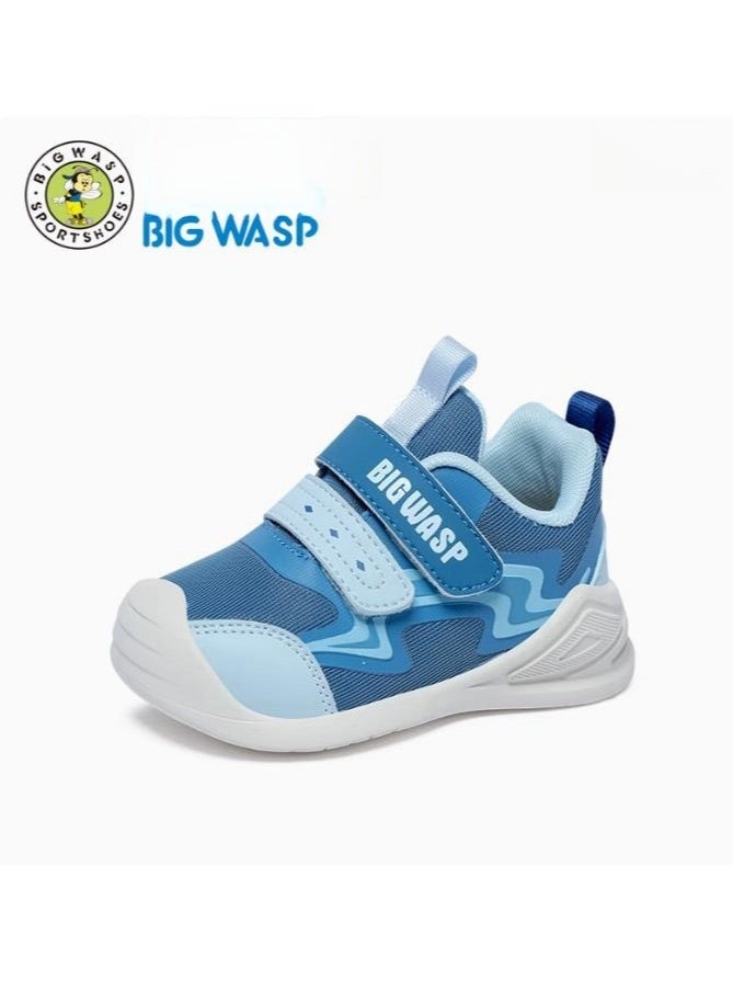 BIGWASP - أحذية مشي مضادة للانزلاق وقابلة للتنفس للأطفال الرضع والأطفال الصغار - Image 1