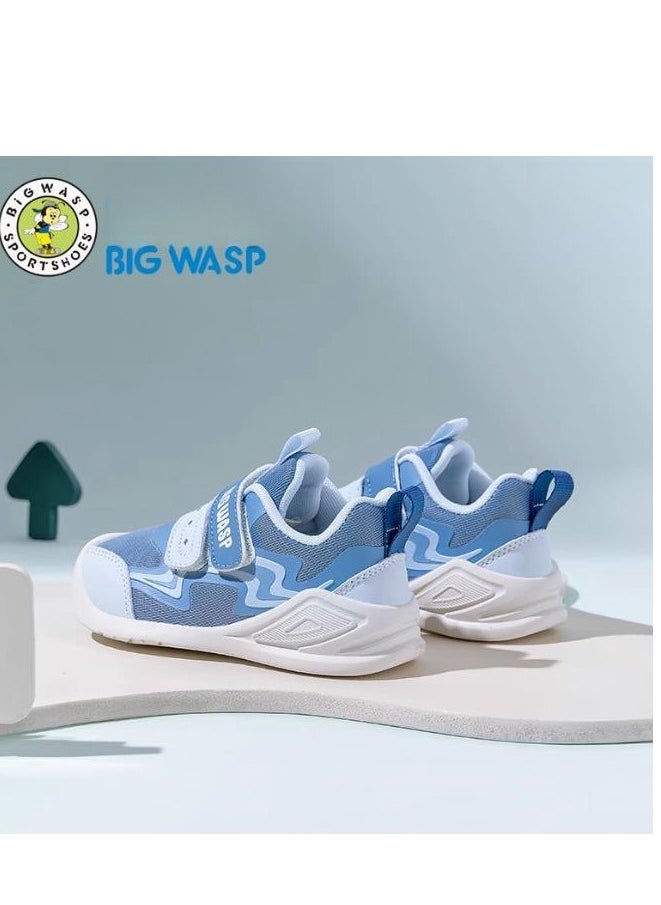 BIGWASP - أحذية مشي مضادة للانزلاق وقابلة للتنفس للأطفال الرضع والأطفال الصغار - Image 1