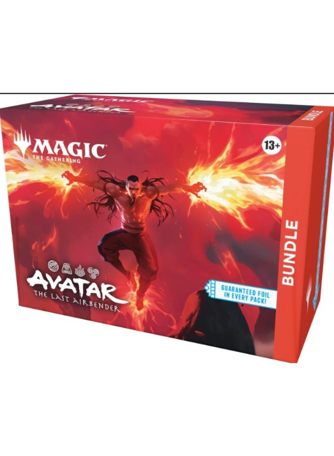 Magic: The Gathering | Avatar: The Last Airbender Bundle | Includes 9 Play Boosters, 30 Lands, 1 Foil Alt-Art Promo Card + Exclusive Accessories | Collectible Trading Card Game