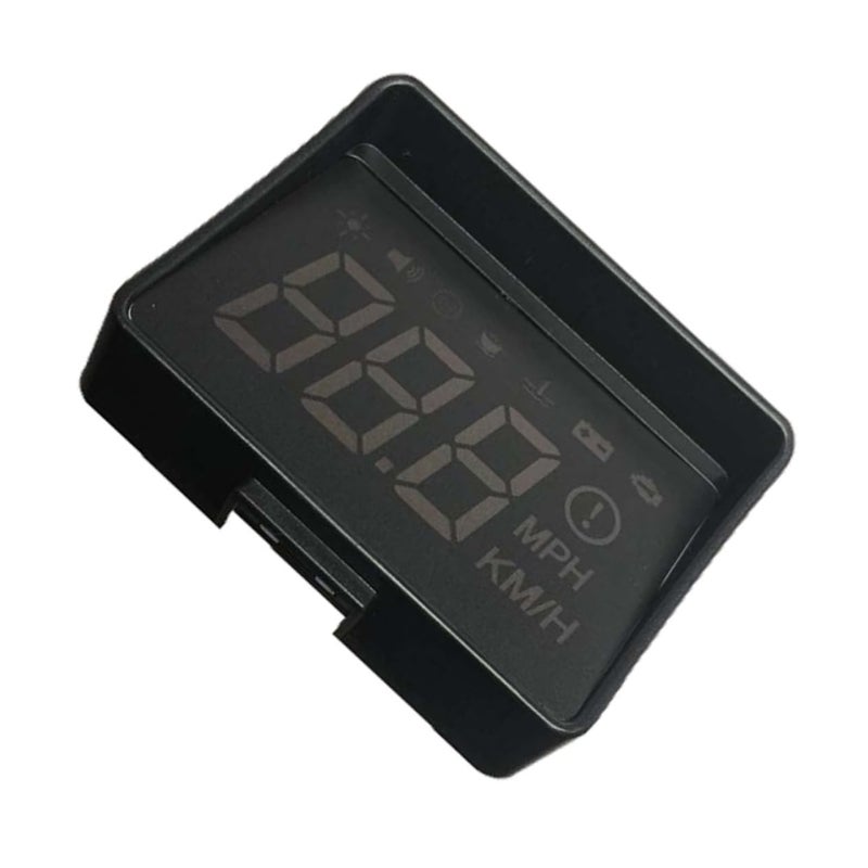عرض HUD لقياس السرعة للسيارة العالمية مع إنذار تجاوز السرعة وسطوع تلقائي - Image 2