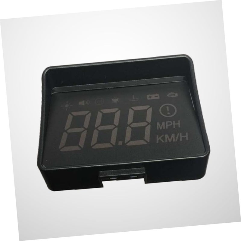 عرض HUD لقياس السرعة للسيارة العالمية مع إنذار تجاوز السرعة وسطوع تلقائي - Image 5