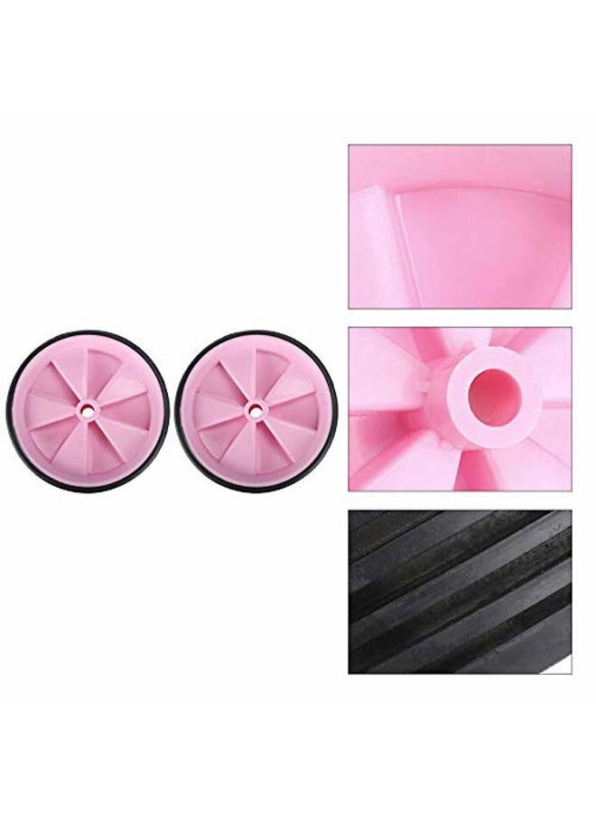 Herbalcandybox Bike Stabilisers Bicycle Stabilisers for Cycle Children,4.33 Inch Kids Bicycle Training Replacement stabilizer Wheels for 12-20 Inch Kids Bike - Image 3