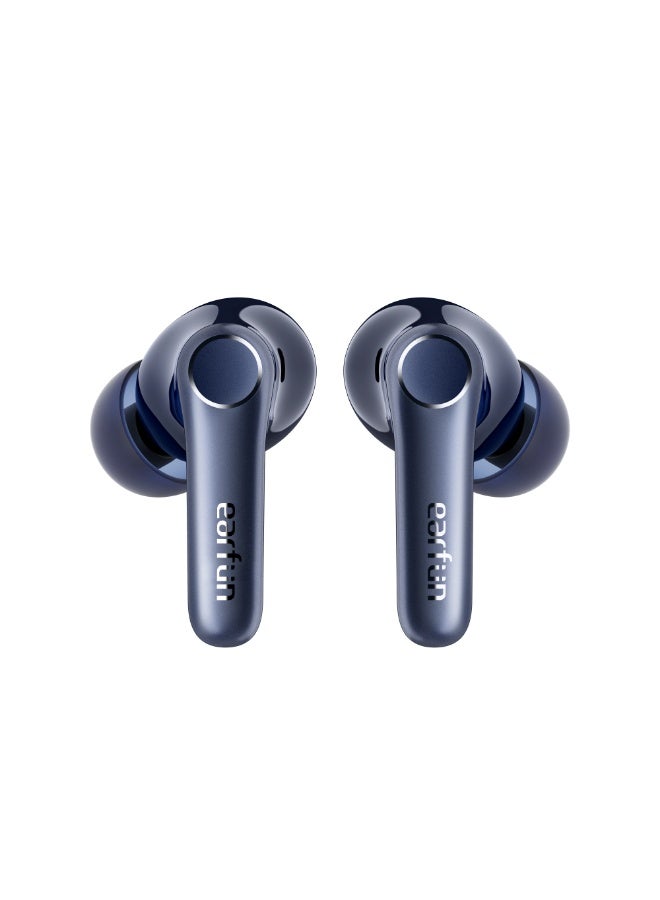 EarFun Air Pro 4 Adaptive Hybrid Noise Canceling Wireless Earbuds, Qualcomm Snapdragon Sound, aptX™ Lossless, 6 Mics AI CVC 8.0 Call, LDAC Hi-Res Audio, 52H Playtime, Bluetooth 5.4, in-Ear Detection - Image 2