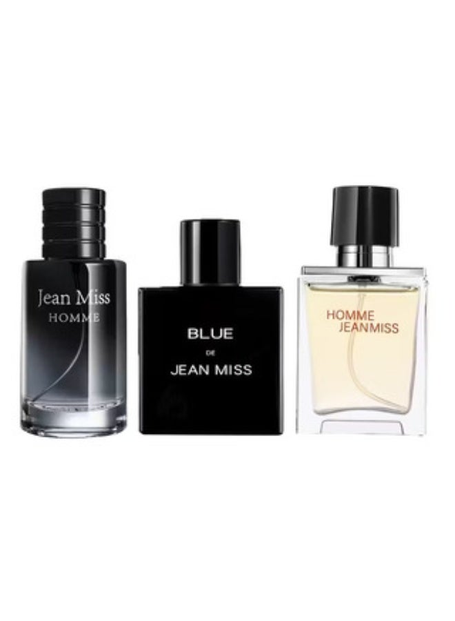 جان مس مجموعة عطور رجالية فاخرة 3 قطع (3×30 مل) – عطر رجالي يدوم طويلاً للاستخدام اليومي والمنزلي، بروائح حمضية عشبية وخشبية جذابة، هدية مثالية للرجال - Image 4