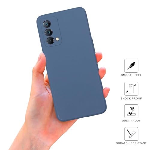 SPRIG Compatible with Realme Gt 5G Premium FlexTone Back Cover Drop Tested Shock Proof Mobile Case for Men, Women, Boys and Girls with Camera Protection (Lavender Grey) - Image 2