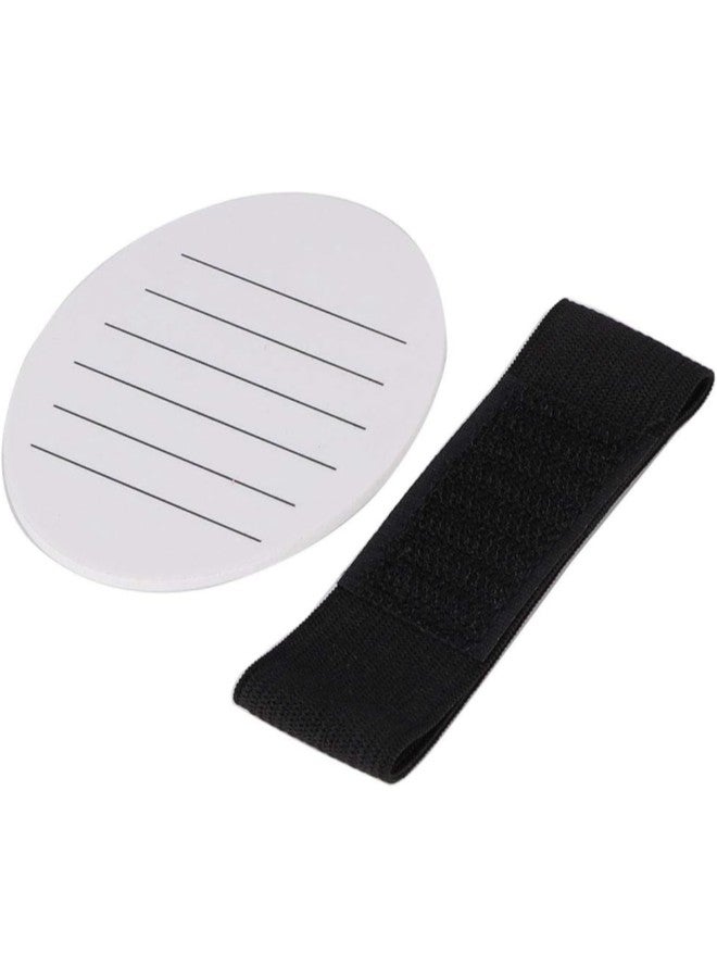 klarako Acrylic Portable False Eyelash Tray, Grafted Eyelash Spacer False Eyelash Tray for Lash Extender with Wrist Belt - Image 3