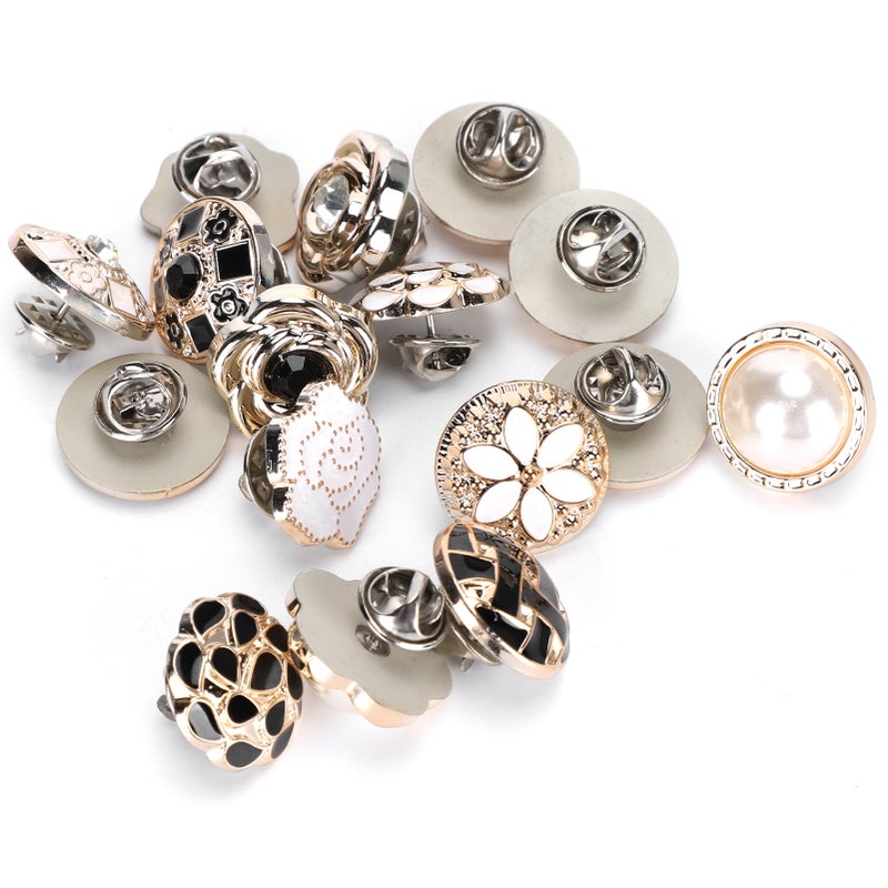30Pcs Collar Button Pins NailFree Coats Sweaters Shirts Decorative Concealed Detachable Tool - Image 4