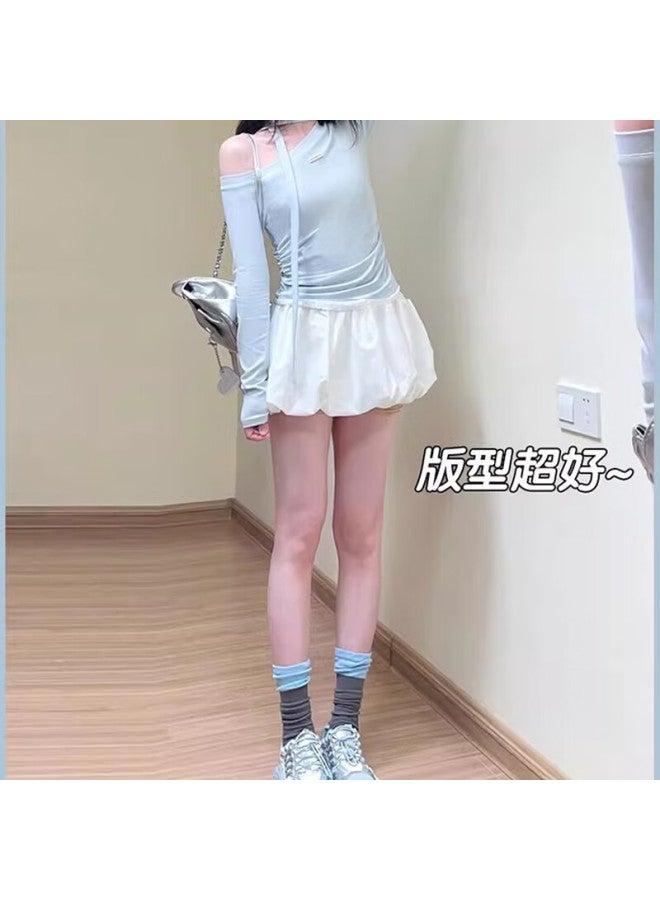 Yishangmei A-line Skirt For Women, Summer  New Style, Slim Fit, Heightening Effect, Suitable For Pee Figures, Elegant And Sophisticated - Image 4