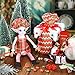 MiniInflat 36 Pcs Christmas Doll Accessories Dolls Baker Outfit Set Christmas Mini Doll Cooking Accessories Include Baker Outfit Mini Baking Props for Dollhouse Decorations Girls and Boys Xmas Gift - Image 4