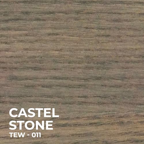SamaN Interior Water Based Wood Stain - Natural Stain for Furniture, Moldings, Wood Paneling, Cabinets (Castle Stone TEW-011-12, 12 oz) - Image 3