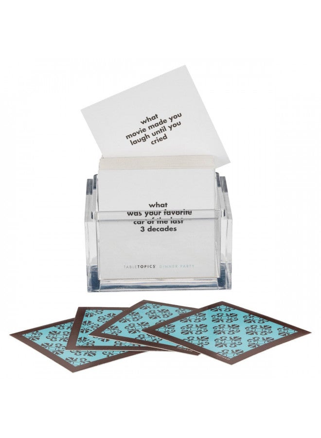 TableTopics Dinner Party - 135 Fun Question Cards - Perfect for Dinner Parties with Friends & Family, Explore New Topics & Exciting New Conversations - Image 4