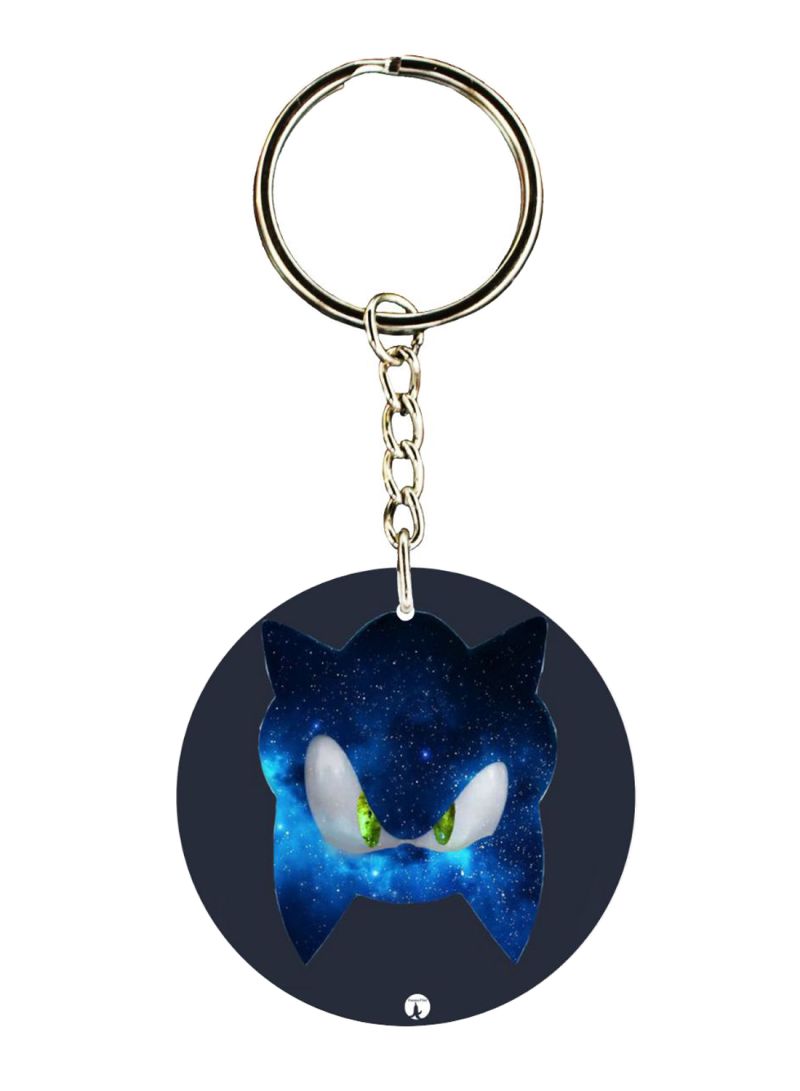 RKN Double Sided Sonic Printed Keychain