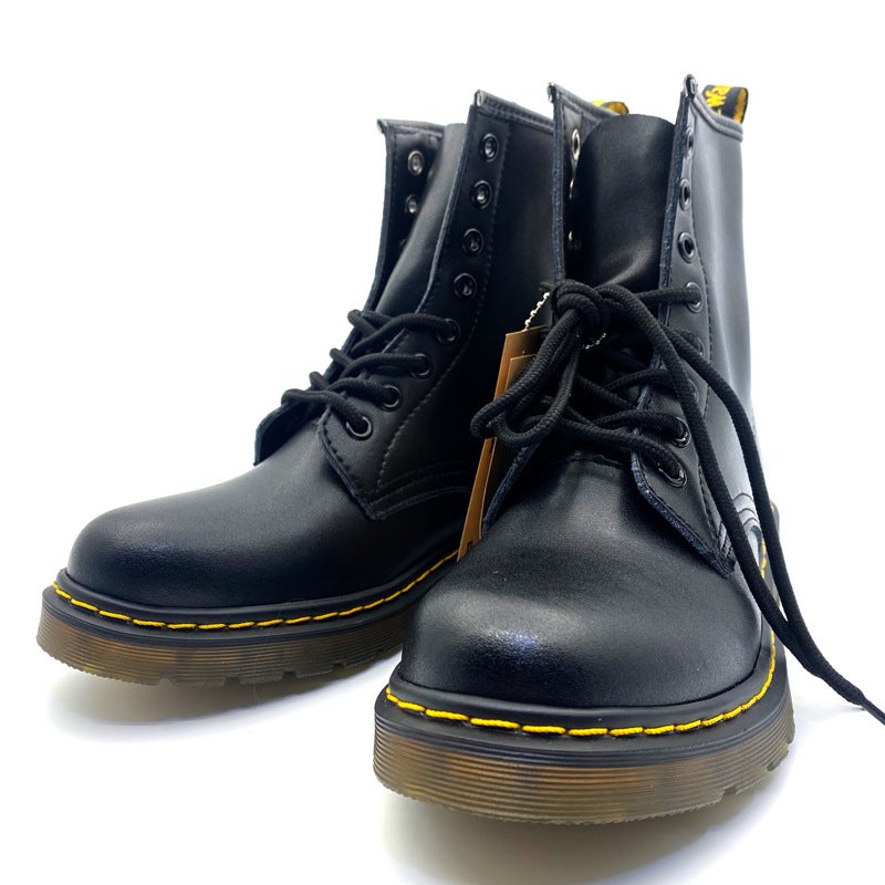 [] 1460 Martin Boots Men'S 8-Hole Motorcycle Boots Cowhide Large Size Women'S Workwear Boots Couple'S Shoes - Image 1