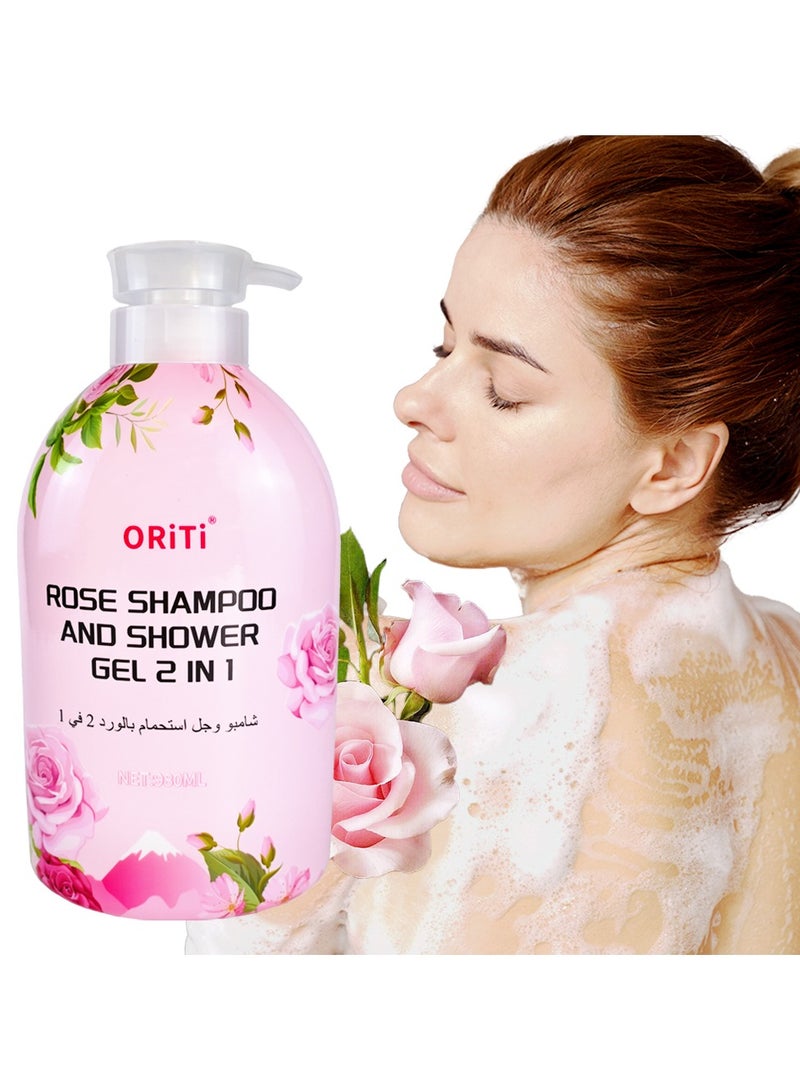 أوريتي شامبو ورود أوريتي وجل الاستحمام 2 في 1-980 مل - Image 4