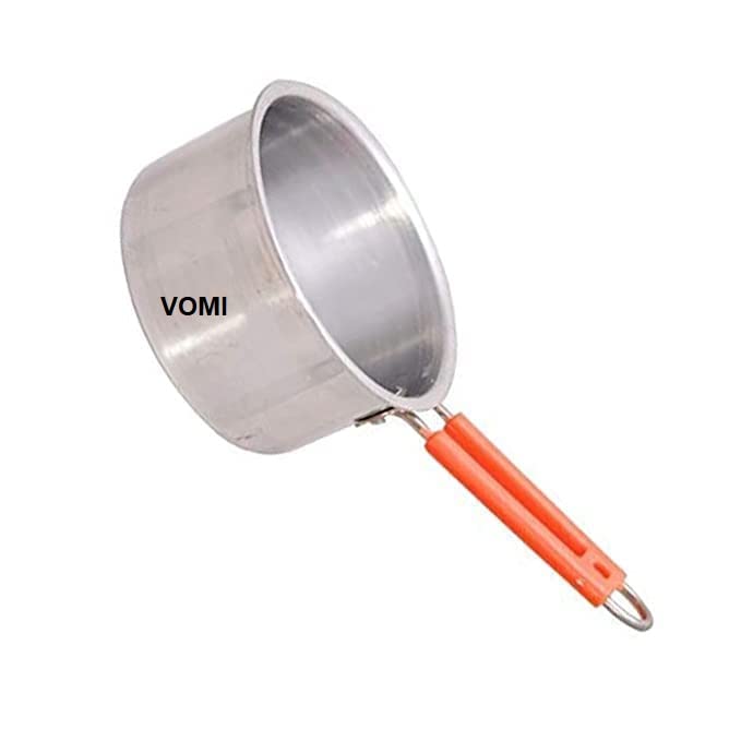 VOMI Brand Aluminium Saucepan, 1.5 L, 1 Piece (Silver) Pure Aluminium Sauce PAN Tea PAN/Milk PAN SIZE-1500 ML - Image 3