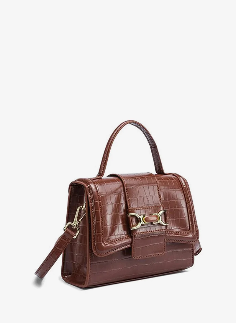 Fyor Stylish Structured Chain Bag BD 198