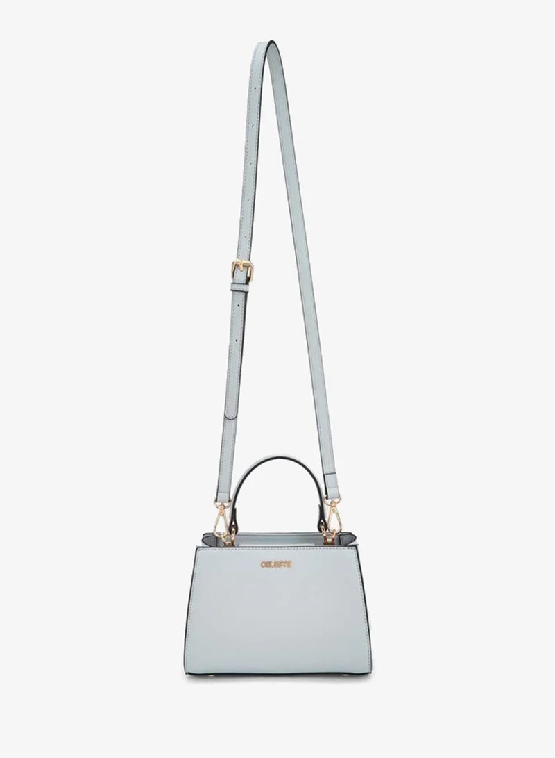 Celeste Solid Tote Bag with Detachable Straps