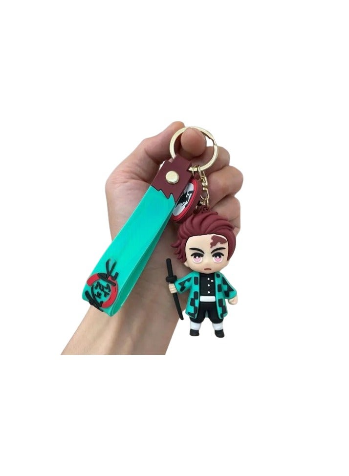 Generic Cute Anime Cartoon Doll Keychain | Fun Gift for Friends, Kids & Teens | Stylish Anime Key Ring Accessory | Keychain for Bags, Backpacks & Keys  - Image 1