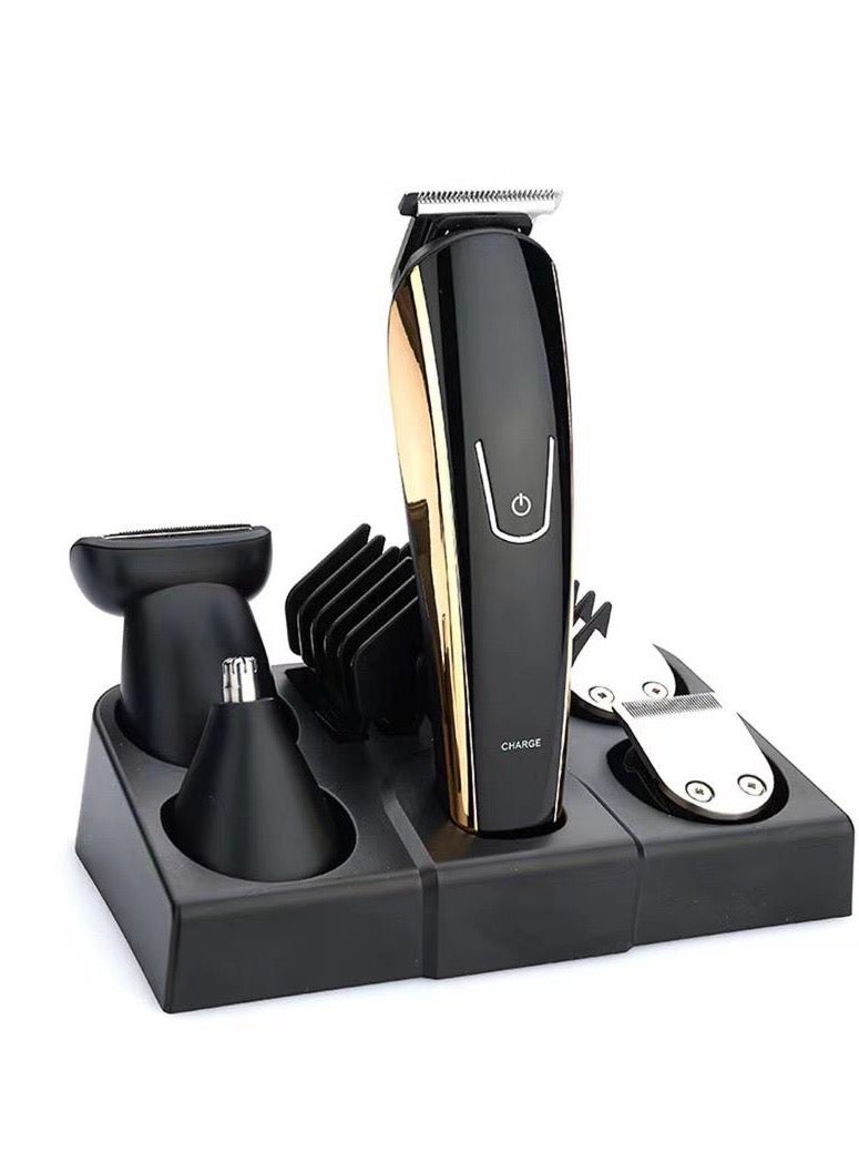 كروم مجموعة العناية للرجال 8 في 1 مجموعة ماكينة قص الشعر/تشذيب اللحية/الأنف/الأذنين - Image 1