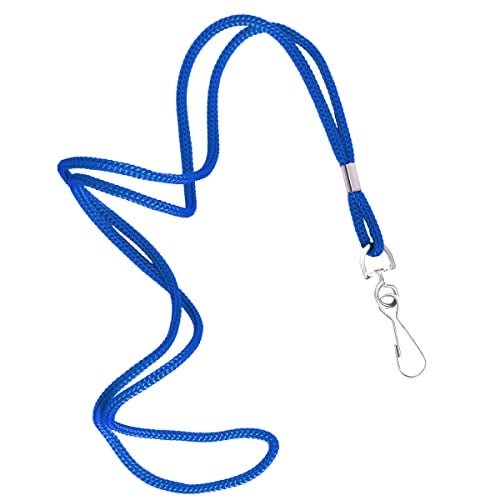 COTODO ID Blue Lanyards Safety Badge Lanyard 36" with Swivel Hook 100 Pack - Image 1