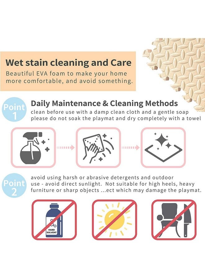 SIGNATRON Kids Puzzle Exercise Mat with EVA Foam Interlocking Tiles Play mats and Protective Flooring for Office, Home, School and Gym (12 Tiles - 48 SqFt) - Image 4