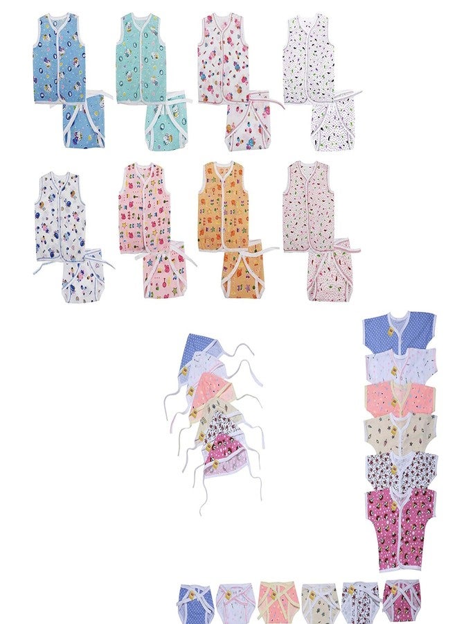 Infantbond 34 in 1 New Born Baby Clothing Set,Multicolor(0-3 Months)(Hospital Essentials) - Image 1