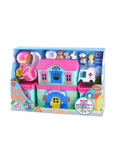 PLAYGO PlayGo Animal Clinic 4324 – Interactive Animal Care Play Set  - Image 1