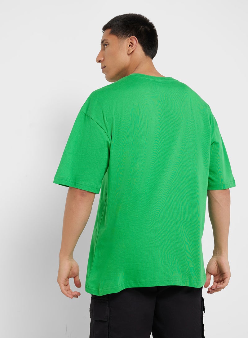 Seventy Five Graphic Print Oversized T-Shirt - Image 2