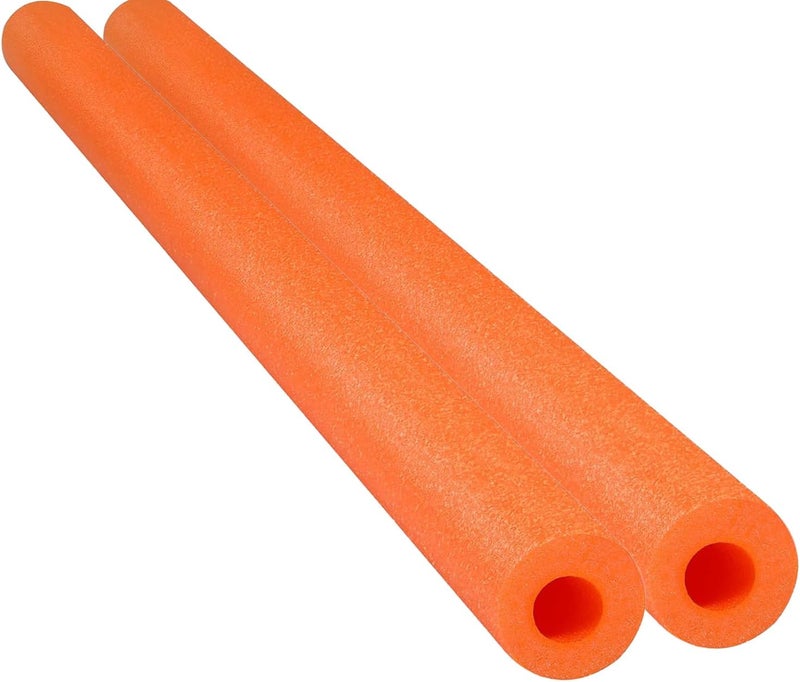 Chochkees Floating Pool Noodles Foam Tube 2-Pack, Thick Hollow Noodles for Floating in The Swimming Pool, 52" Inches Long - Image 1
