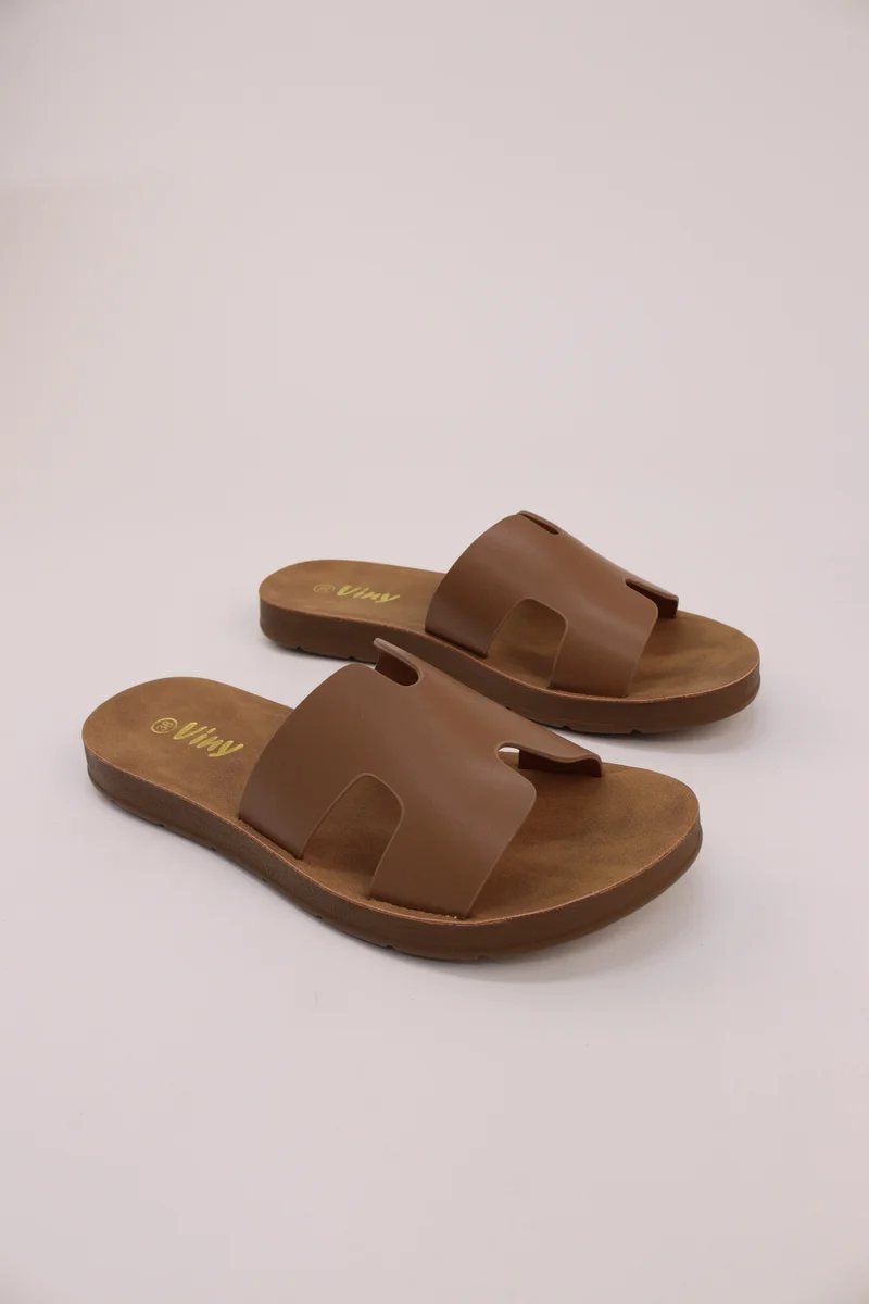 Viny VINY Women's Everyday Comfort Flat Sandals | Soft Lightweight Casual Walking Sandals for Daily Wear, Beach, Poolside, Casual Outings, Outdoor Activities, Travel & All-Day Comfort | Available in 8 Colors