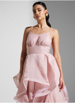 True Decadence Cami Strap Ruffle Maxi Dress  - Image 3