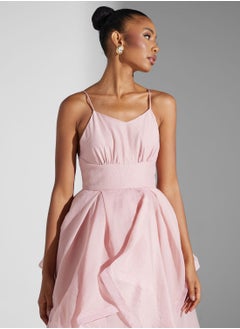 True Decadence Cami Strap Ruffle Maxi Dress  - Image 3