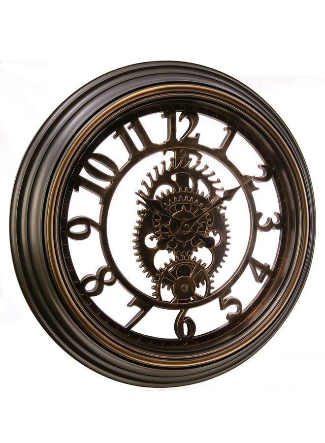 Kiera Grace Decorative Round Wallclocks Bronze - Image 4
