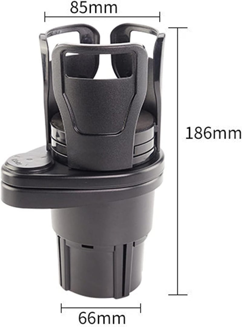 Wivplex Universal Car Dual Cup Holder Organizer - Image 2