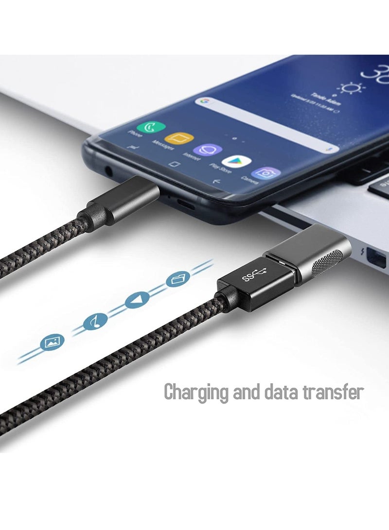 محول USB 3.1 Type C أنثى لـ MacBook Pro 2019 و MacBook Air 2020 و Pro 2020 والمزيد من الأجهزة التي تحتوي على منفذ Type-C. - Image 4