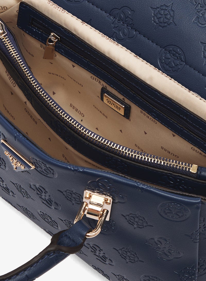 GUESS Tisha Girlfriend Satchel Bag - Image 5