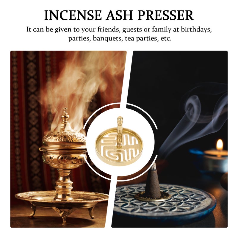 Reusable Incense Press DIY Incense Supply Incense Ash Press Tool for Room - Image 5
