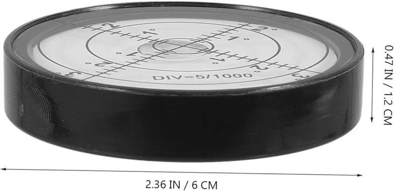 أداة مستوى فقاعة دقيقة صغيرة من الأكريليك مع مقياس لتجديد المنازل والبناء - Image 3