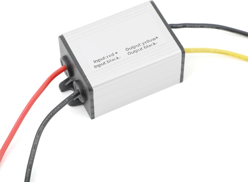 وحدة تحويل طاقة من 12V إلى 60V إلى 9V/12V بقدرة 2A أو 3A، مع منظم للجهد ومصدر طاقة للسيارات، مناسبة للسيارات (17-60V إلى 12V بقدرة 3A). - Image 1