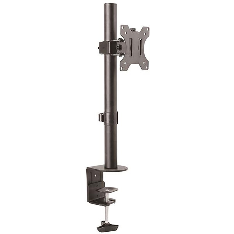 Startech.com StarTechcom Single Monitor Desk Mount Heavy Duty Pole Mount for up to 34 176lb8kg VESA Compatible Displays Ergonomic Height Adjustable Monitor Arm Desk Grommet Clamp - Image 2