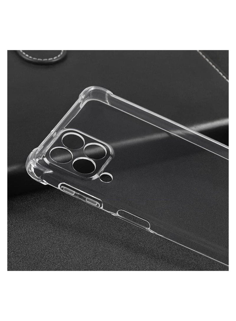 Samsung Galaxy M33 5G Clear Cover Case soft TPU Transparent Back Protective Case shock Absorbent Reinforced Corner for Samsung Galaxy M33 5G - Image 3