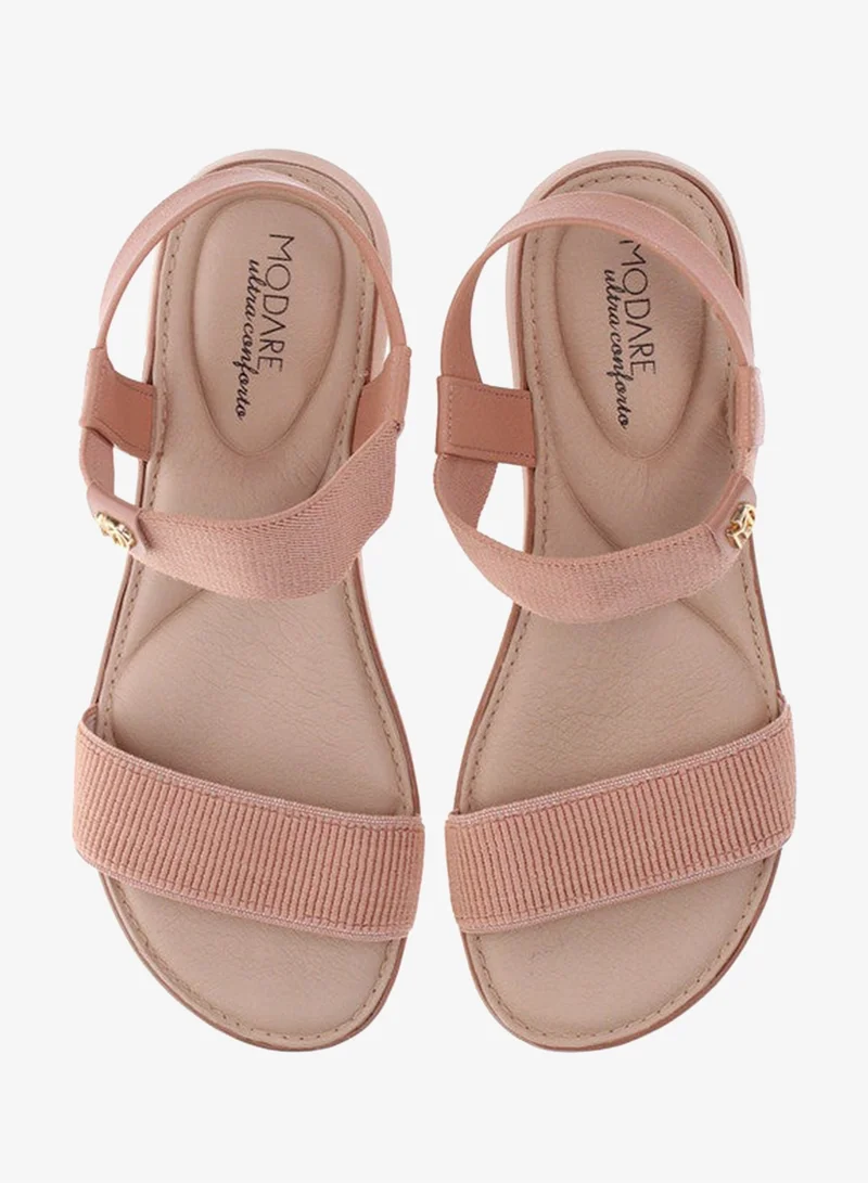 Modare Nude Sandals for Women with Back Strap – Stylish & Supportive sling Back Ladies Sandals for Women | Best Price UAE