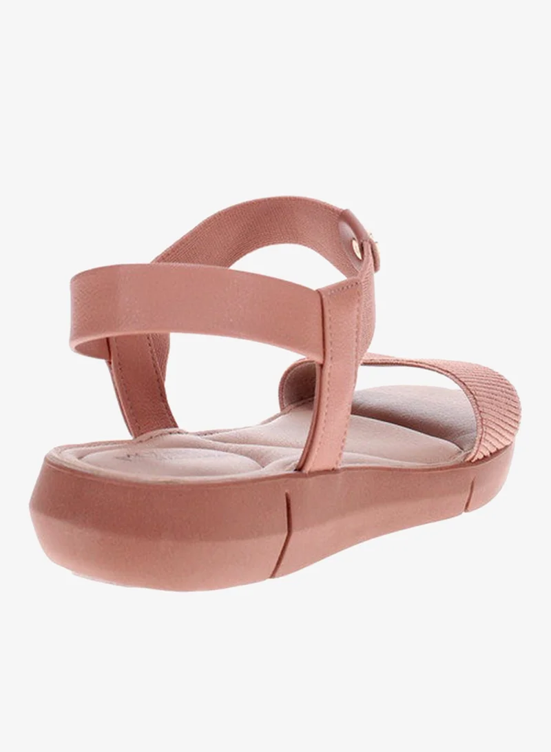 Modare Nude Sandals for Women with Back Strap – Stylish & Supportive sling Back Ladies Sandals for Women | Best Price UAE