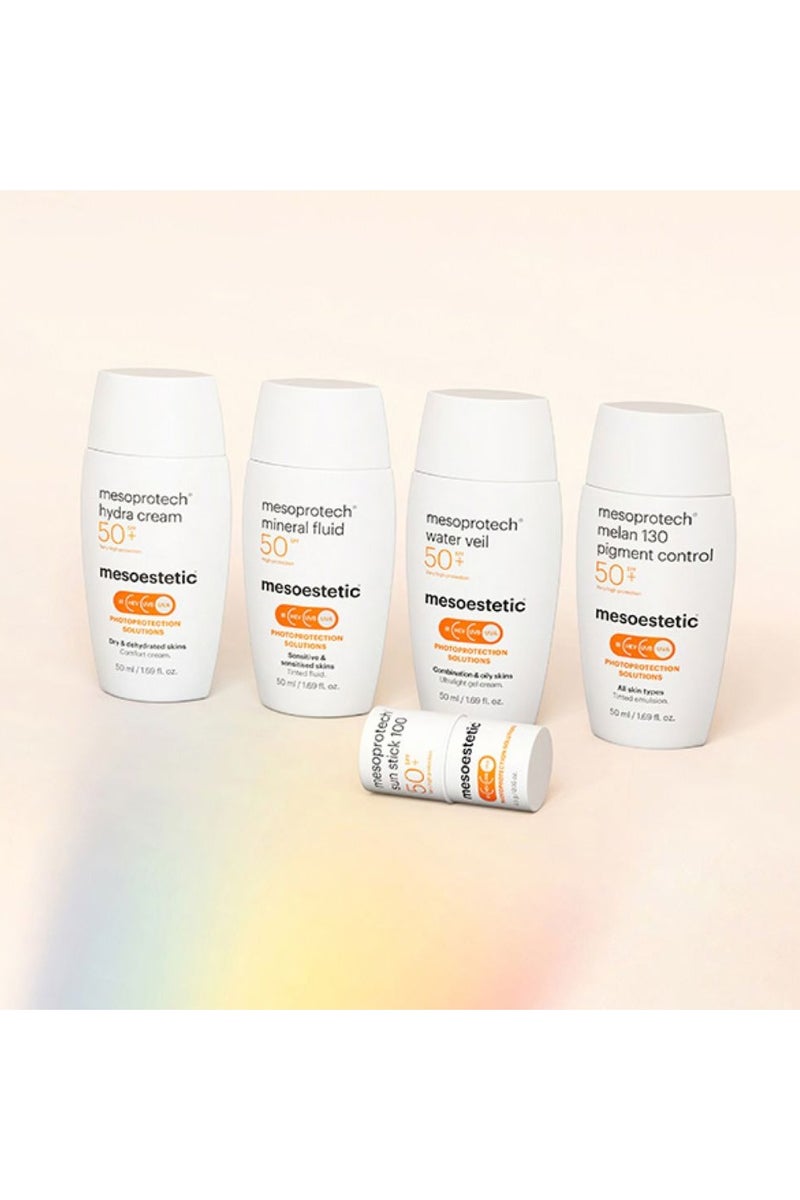 Mesoestetic Mesoprotech Hydra Cream Sunscreen for Dry and Dehydrated Skin SPF50+ 50ml - Image 4