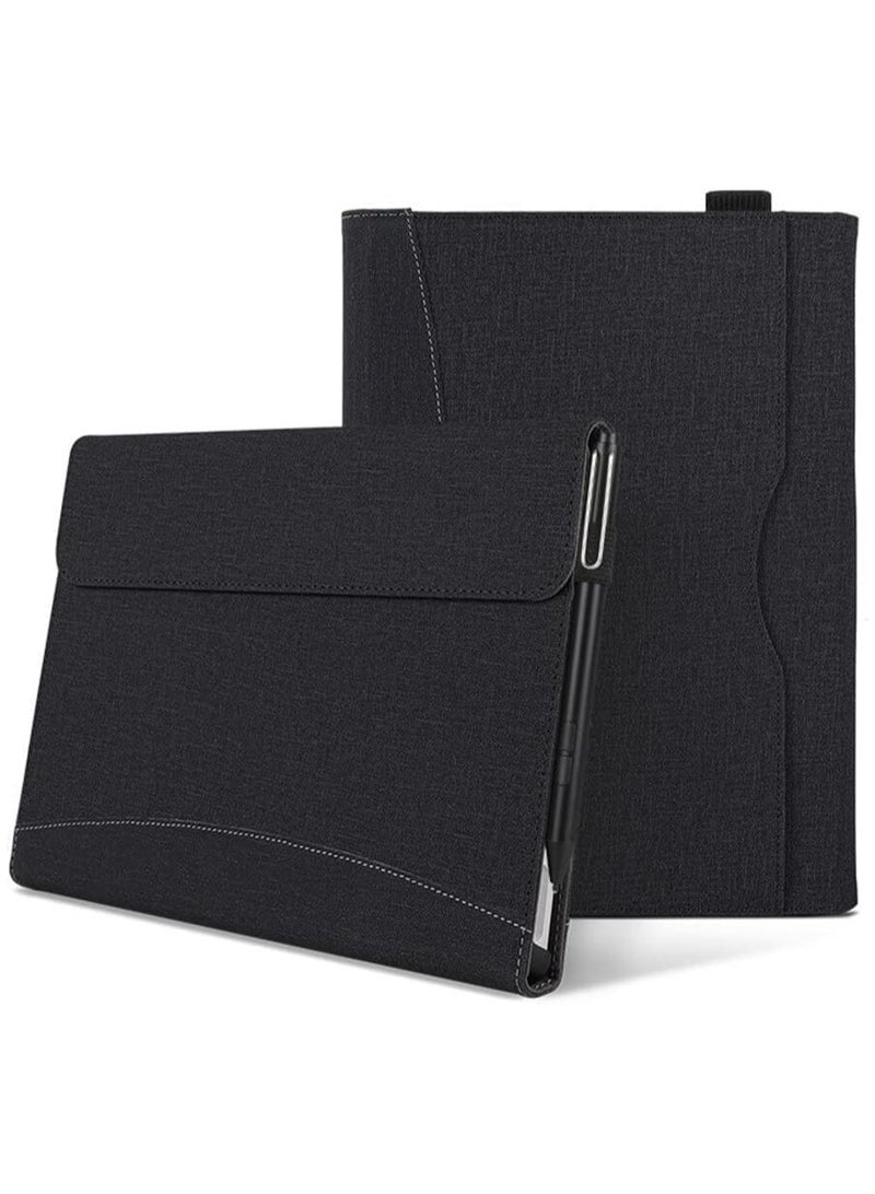 Microsoft Surface Pro 11 2024 13 Inch Tablet Sleeve Pouch Cover Stand PU Leather Case
