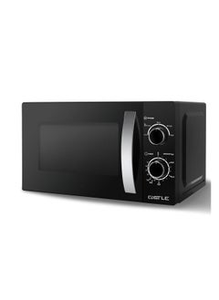 Castle Cassel Microwave, 20 Liters, Black - MW-7020 
